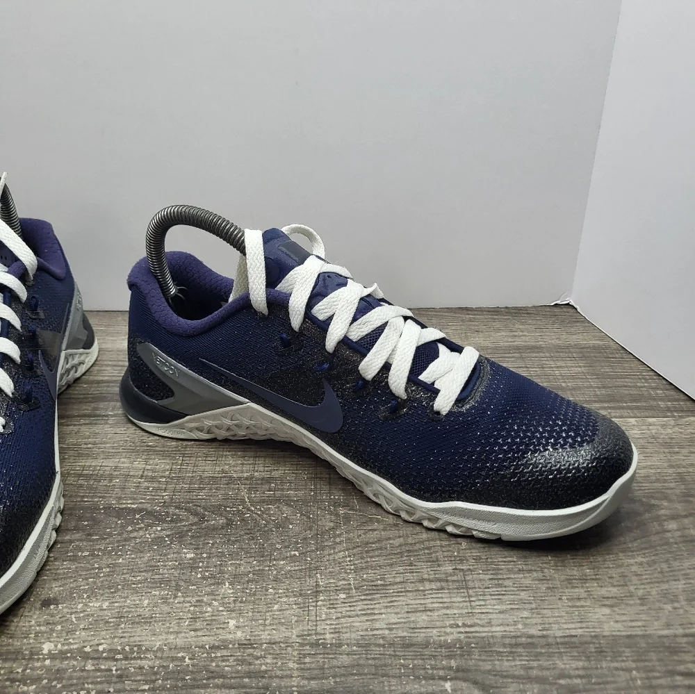 Nike Metcon 4 Womens Size 9 Blue Outdoor Running Walking Shoes Sneakers